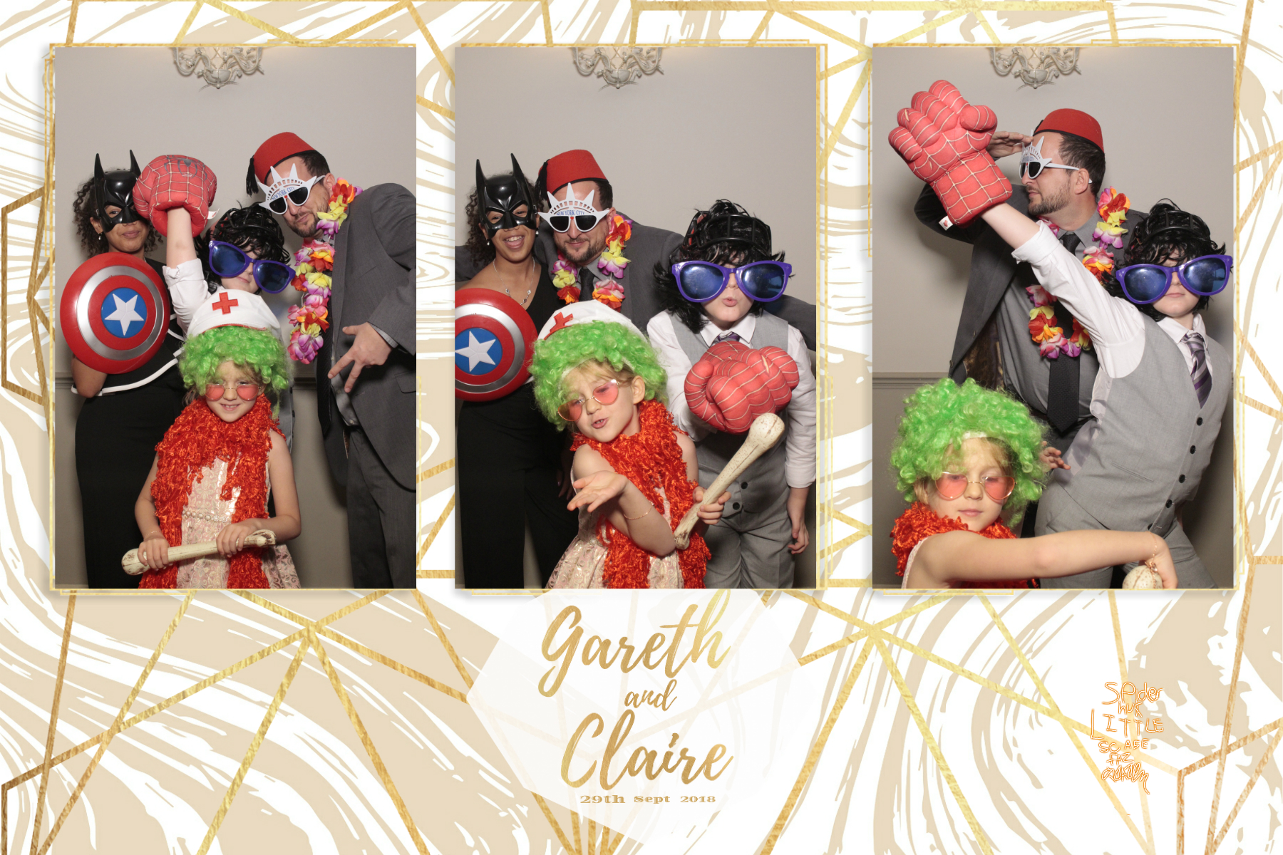 Claire & Gareth's Wedding | View more photos from the event at gallery.myphotoboothexperience.co.uk/u/MyPhotoBoothExperienceLtd/Claire-Gareths-Wedding